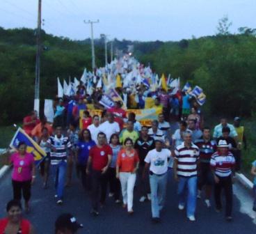Caminhada de Mary Guerreiro em Guimarães volta a arrastar multidões