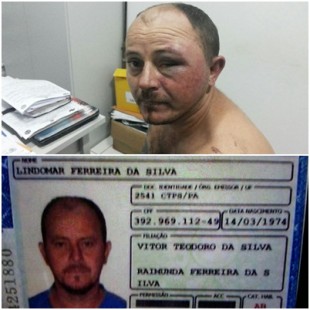 Motorista preso identificado como Lindomar Ferreira