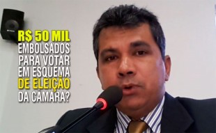 Enfermeiro Hélio é acusado de receber propina para votar em candidato do prefeito na Eleição da Mesa Diretora da Câmara