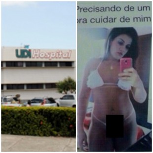 A enfermeira que recorreu ao suicídio dentro de um banheiro do Hospital UDI, não é Cristina Bastos