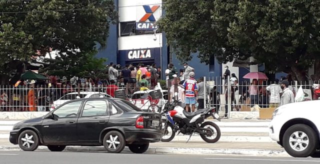 Homem é morto na fila da Caixa Econômica, em São Luís | Luís Cardoso – Bastidores da Notícia