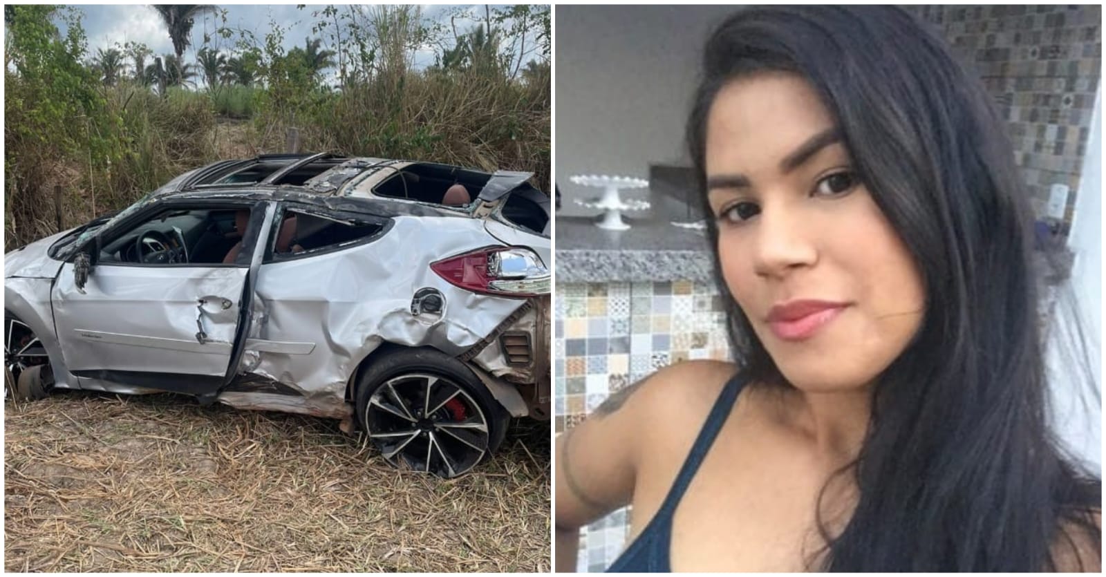 Família sofre acidente na BR 316; mãe morre e ficam feridos o marido e ...